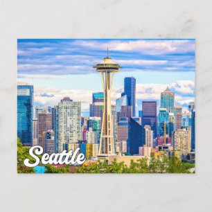Seattle, Washington, Förenade Stater Vykort