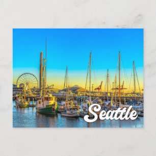 Seattle, Washington, Förenade Stater Vykort