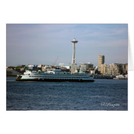 Seattle Washington Hälsningskort