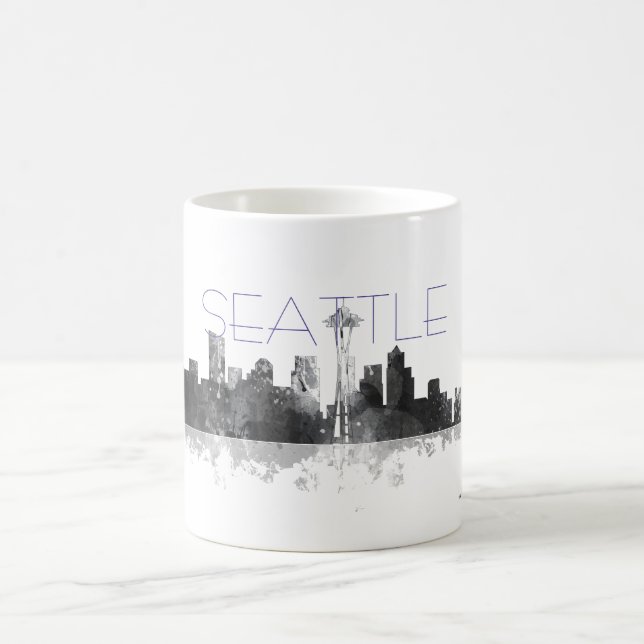 SEATTLE WASHINGTON HORISONT - dricka muggen Kaffemugg (Center)