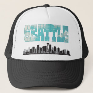 Seattle Washington horisont Keps