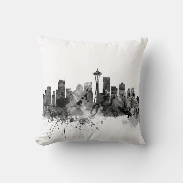 Seattle Washington horisont Kudde (Framsida)