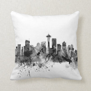 Seattle Washington horisont Kudde