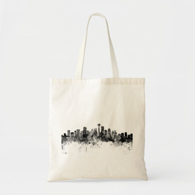 Seattle Washington horisont Tygkasse (Framsidan)