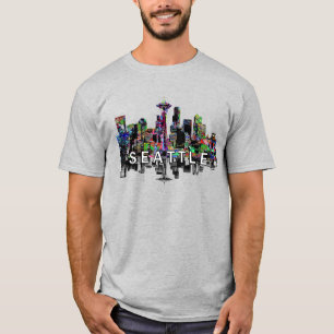 Seattle, Washington i graffiti T Shirt
