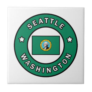 Seattle Washington Kakelplatta