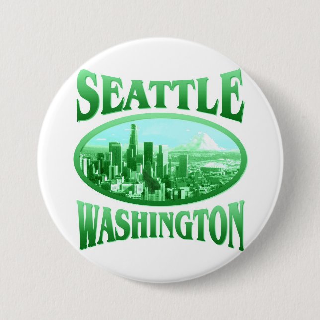 Seattle Washington Knapp (Framsida)