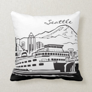 Seattle Washington Kudde