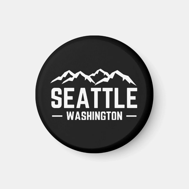 Seattle Washington Magnet (Framsidan)