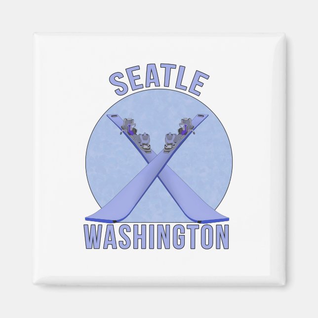 Seattle, Washington Magnet (Framsidan)