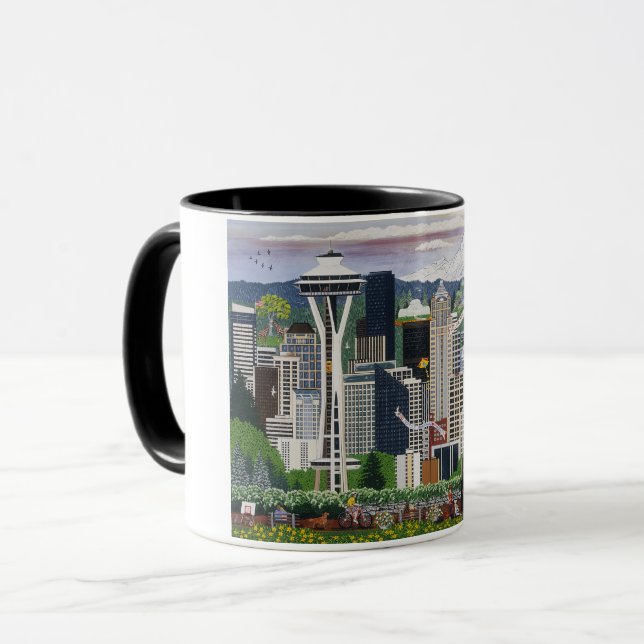 Seattle Washington Mugg (Framsida vänster)