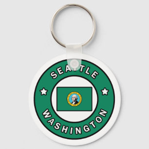 Seattle Washington Nyckelring