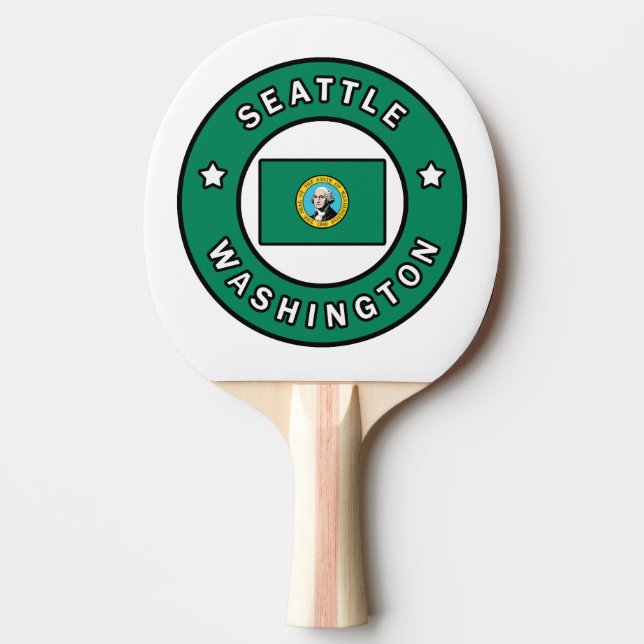 Seattle Washington Pingisracket (Framsidan)