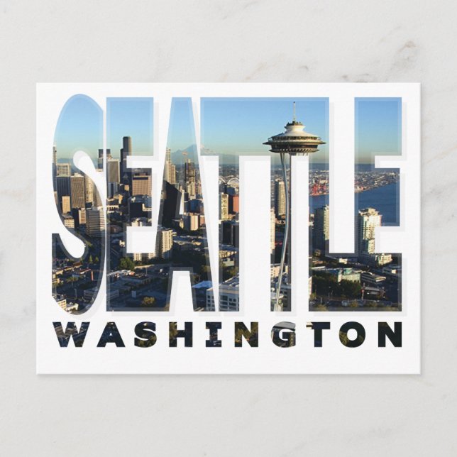 Seattle, Washington Postcard Vykort (Framsida)
