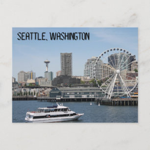 Seattle Washington Postcard Vykort