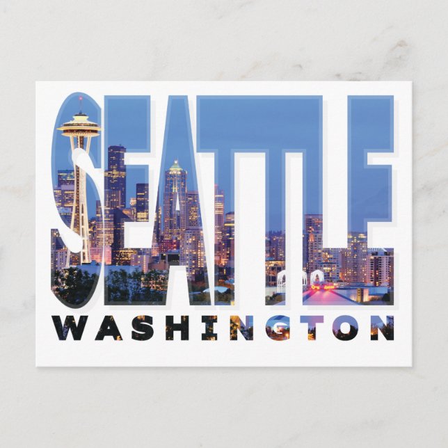 Seattle, Washington Postcard Vykort (Framsida)