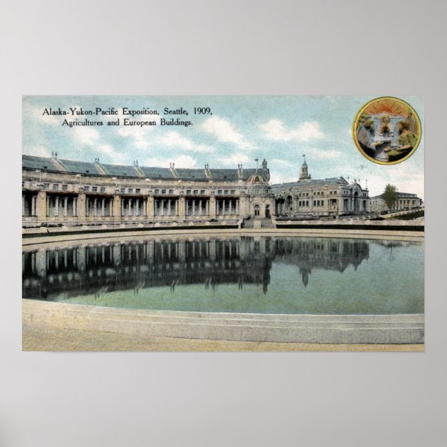 Seattle, Washington Poster (Framsidan)