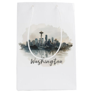 Seattle, Washington Siluett