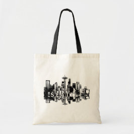 Seattle, Washington skyline Tygkasse