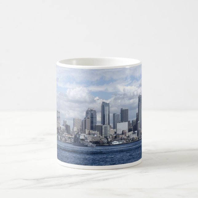 Seattle Washington skyscraper Kaffemugg (Center)