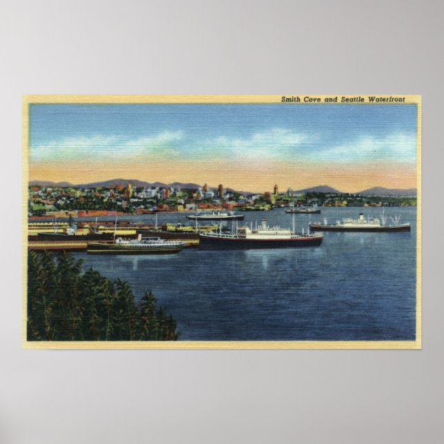 Seattle, Washington - Smith-View Poster (Framsidan)