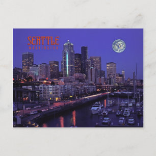 Seattle,Washington,stat Vykort