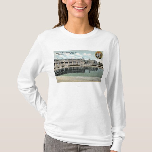 Seattle Washington T-shirt (Framsida)
