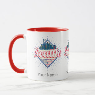 Seattle Washington United Stater City Skyline USA Mugg