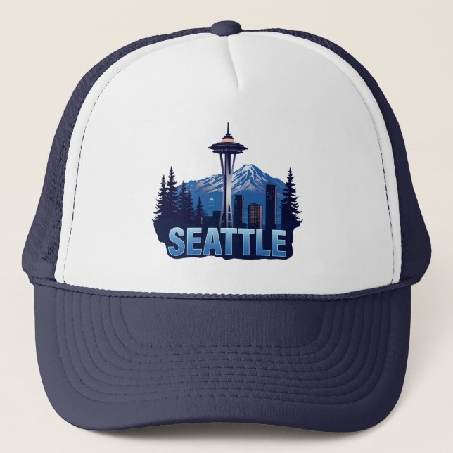Seattle Washington United States of America Keps (Framsida)