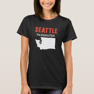 Seattle Washington USA State America Travel Washin T Shirt