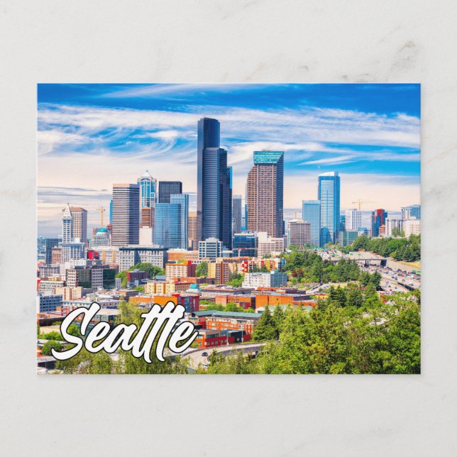 Seattle, Washington, USA Vykort (Framsida)