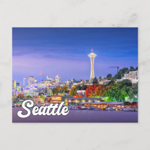 Seattle, Washington, USA Vykort