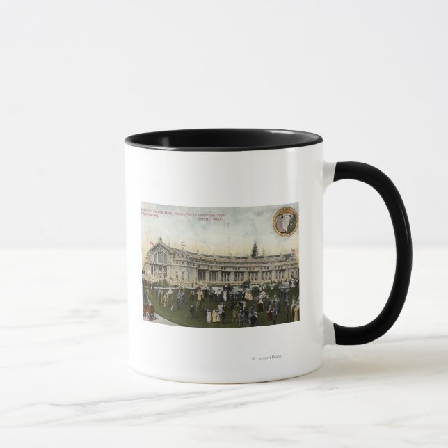 Seattle, Washington - View of Agricultural Mugg (Höger)