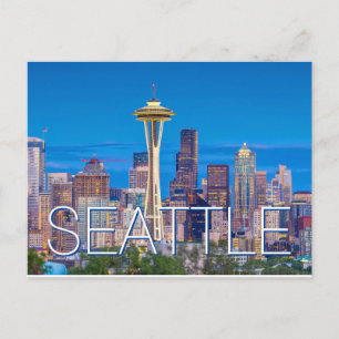 Seattle Washington Vykort