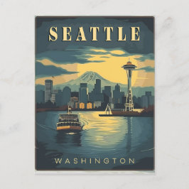 Seattle, Washington Vykort