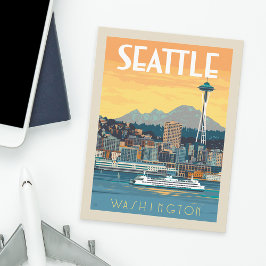 Seattle, Washington Vykort