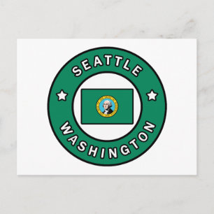 Seattle Washington Vykort
