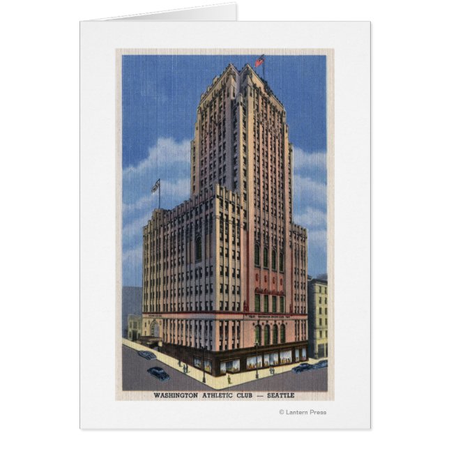 Seattle, Washington - Washington - Washington Hälsningskort (Framsidan)