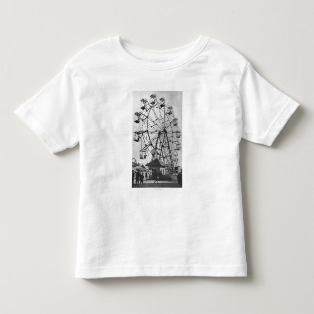 Seattle WashingtonYukon-Stillahavs- Expo Ferris Tee (Framsida)