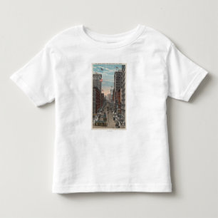 Seattle WAView av 2nd Ave från Yesler T-shirt