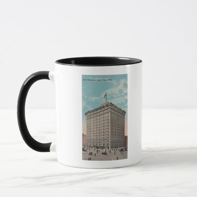 Seattle, WAView of the Washington Hotel Mugg (Vänster)