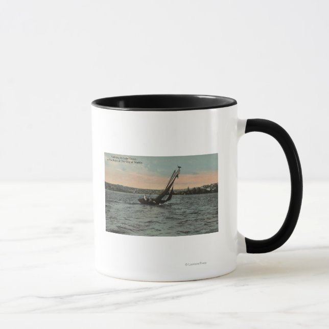 Seattle, WAYachting on Sjö Union Mugg (Höger)