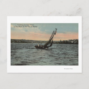 Seattle, WAYachting on Sjö Union Vykort