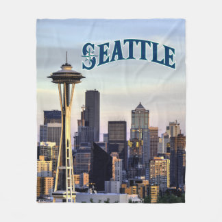 Seattlefiltfiltande täcke fleecefilt