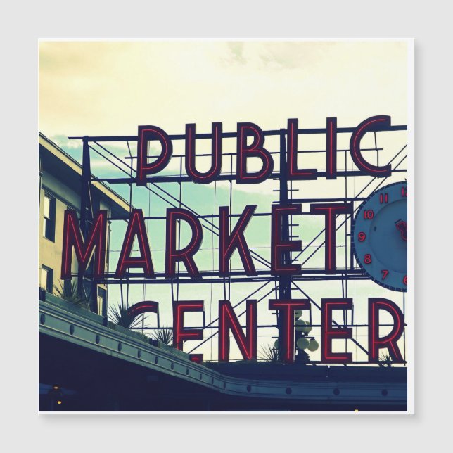 Seattles Pikes Place Market (Framsida)