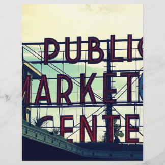 Seattles Pikes Place Market Brevhuvud
