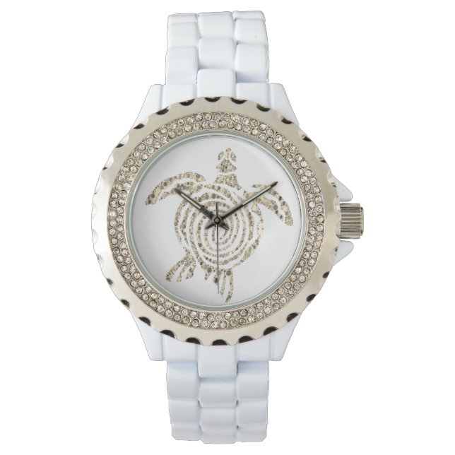 SEATURTLE. DEKORATIV TURTLE ARMBANDSUR (Framsida)