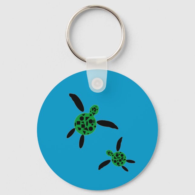 Seaturtles Keychain Nyckelring (Framsida)