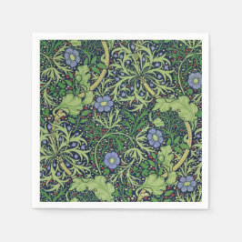 Seaweed art nouveau design van William Morris Pappersservett