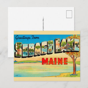 Sebago Lake Vintage vykort